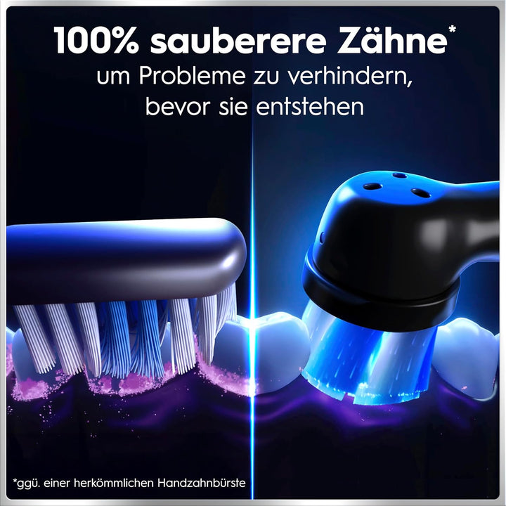 Oral-B iO Series 6 Plus Sensitive Edition Elektrische Zahnbürste/Electric Toothbrush, PLUS 3 Aufstec