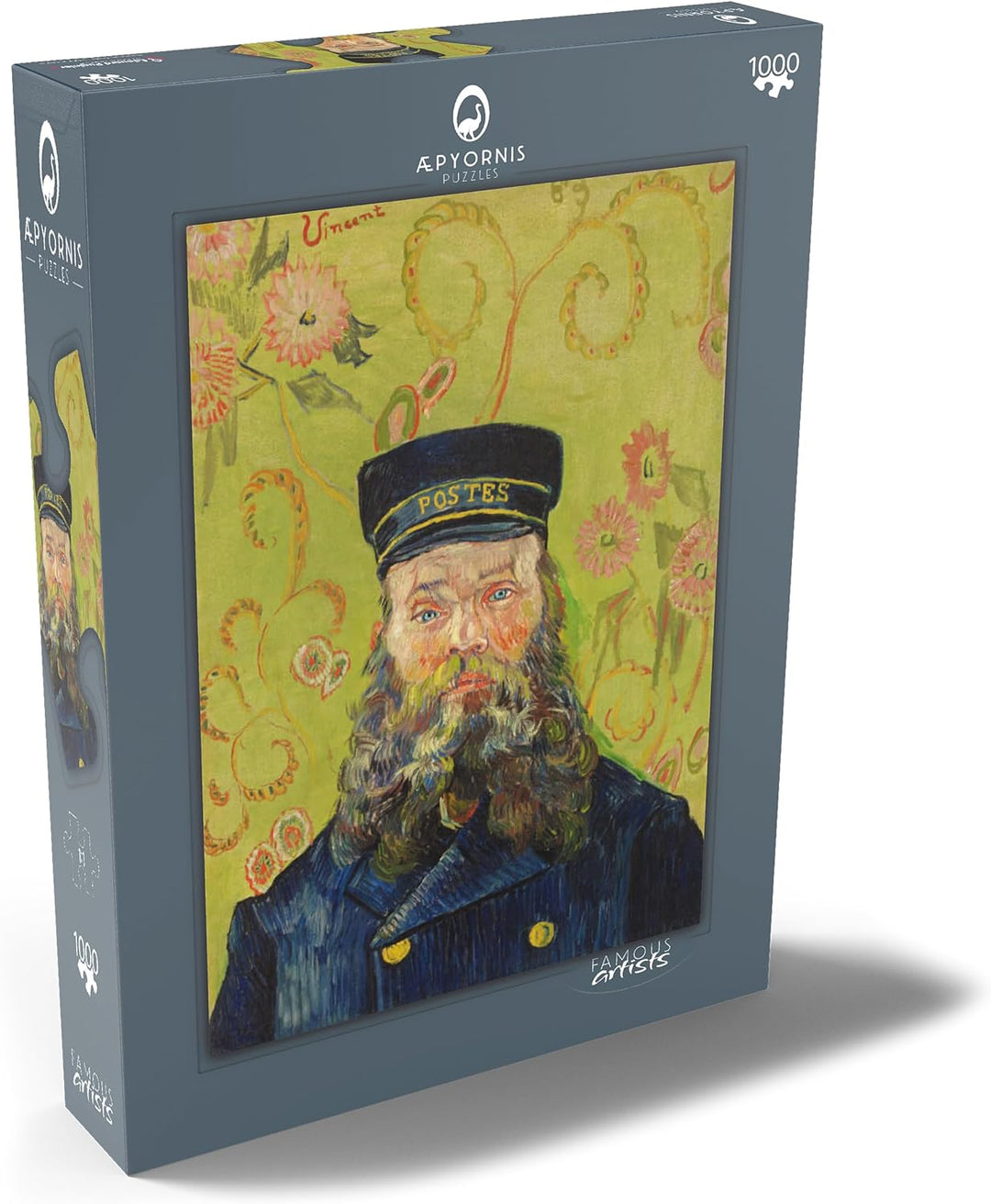 The Postman (Joseph Roulin) (1888) by Vincent Van Gogh - Premium 1000 Teile Puzzle - MyPuzzle Sonder