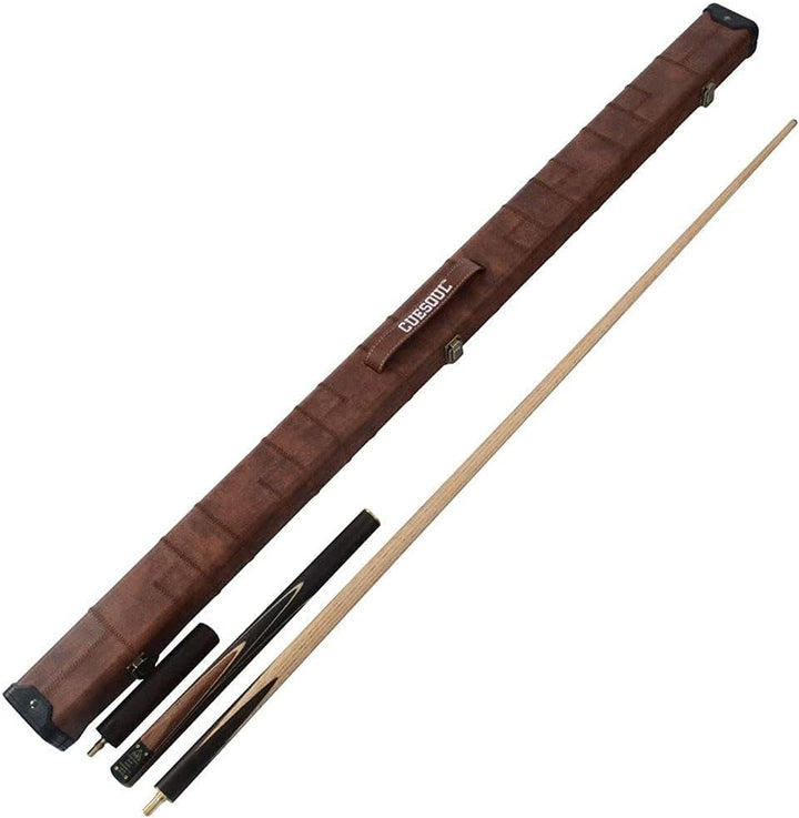 CUESOUL Klassische Handgemachte 57 Zoll Palisander 3/4 Stück Snooker Queue + Köcher und Erweiterung