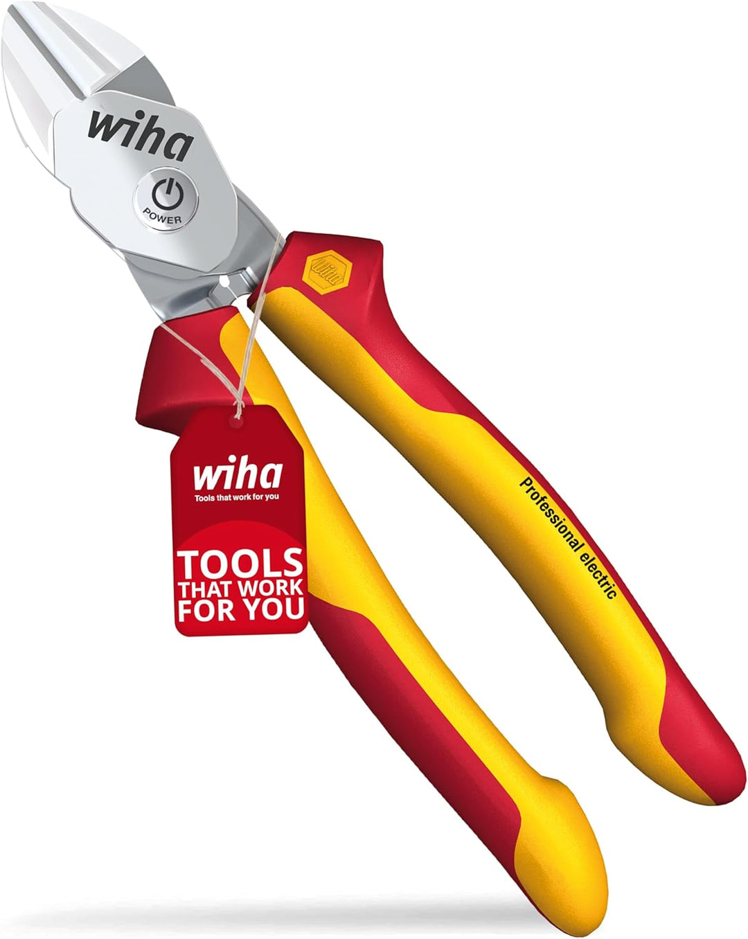 Wiha VDE Hochleistungs-Seitenschneider BiCut Industrial mit DynamicJoint® 200mm, umschaltbar 200% Po
