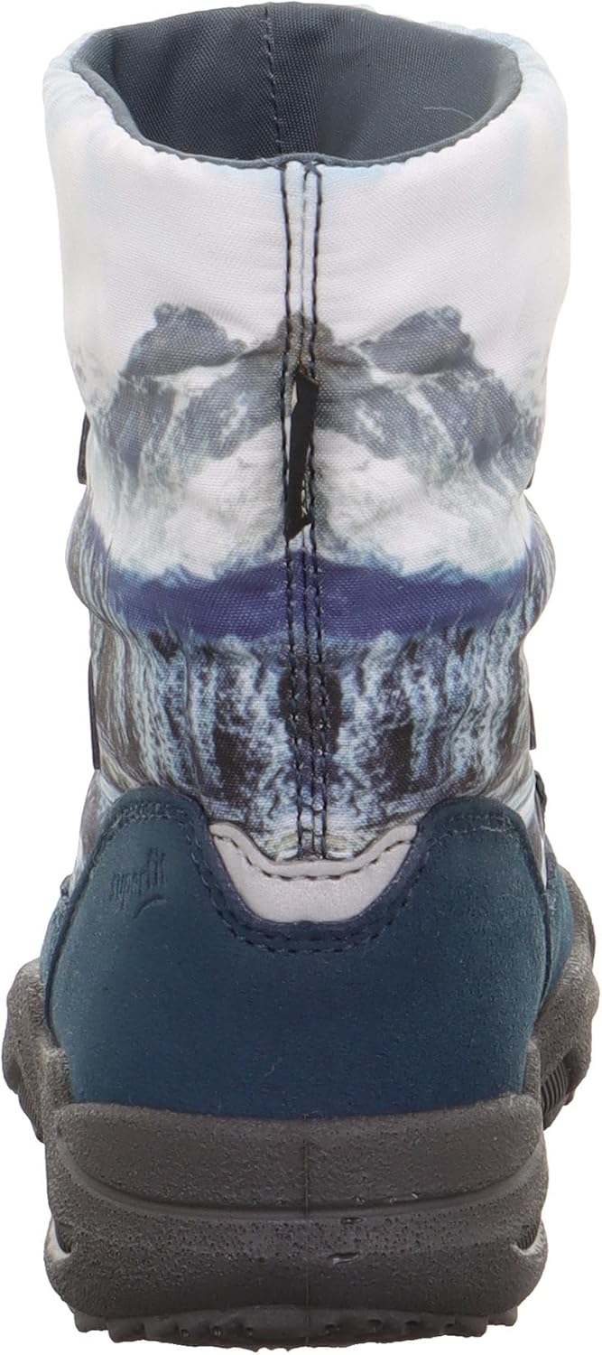 Superfit Jungen Glacier Warm Gefütterte Gore-tex Schneestiefel, Blau 8010