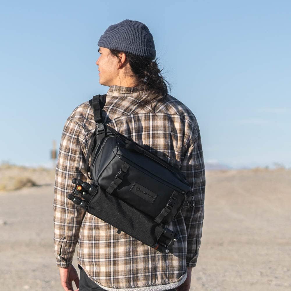 WANDRD Rogue Sling 0Y-784H-R8U9 Tasche mit 9 l Fassungsvermögen, leicht, wetterbeständig, für den tä