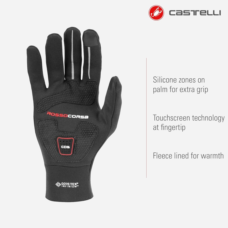 CASTELLI Damen Perfetto Ros W Glove Cycling M Schwarz, M Schwarz