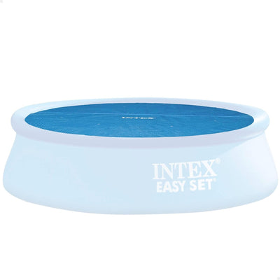 Intex Frame Pool Set Rondo Ø 244 x 51 cm, 28205NP & Solar Cover Pool - Solarabdeckplane - Ø 244 cm -