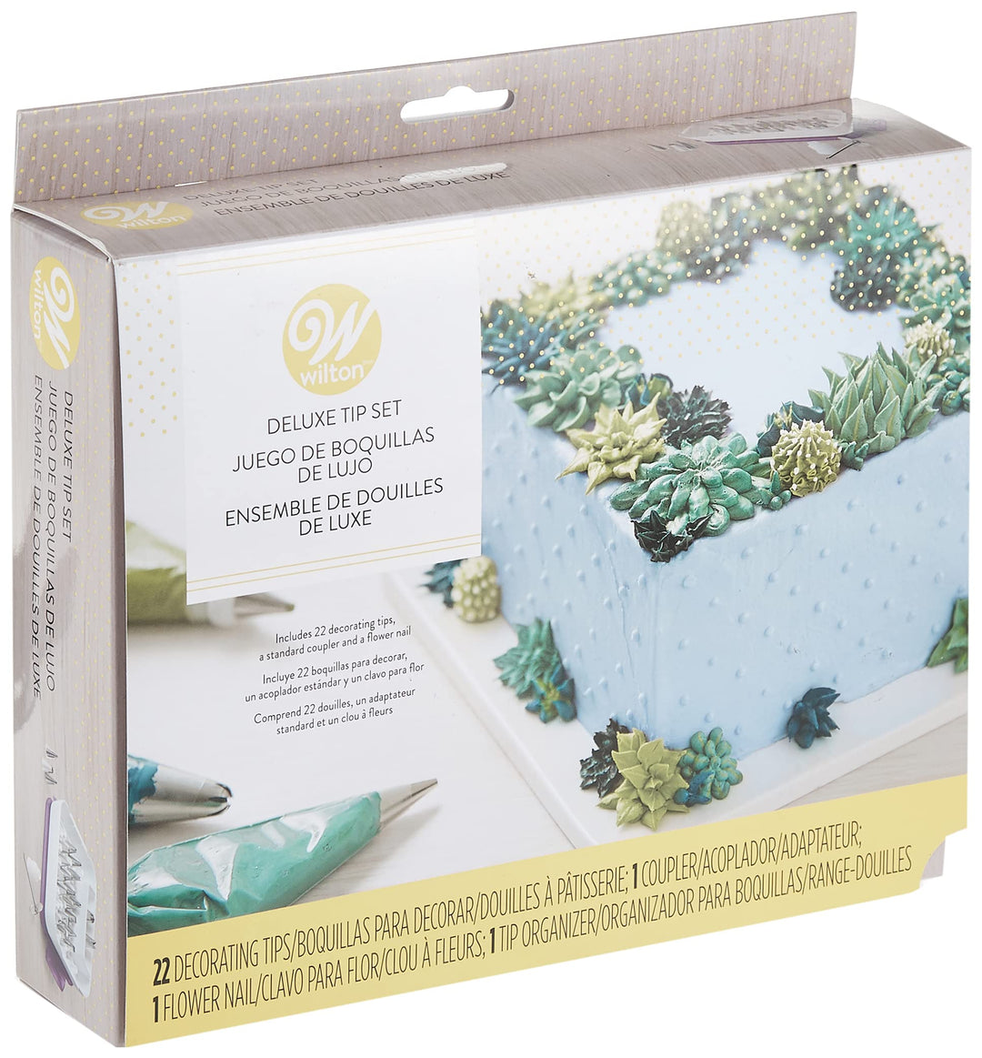 Wilton Verzierungstüllen-Set, 22-Teilig Piping Tip Set, 22 Piece, Piping Tip Set, 22 Piece