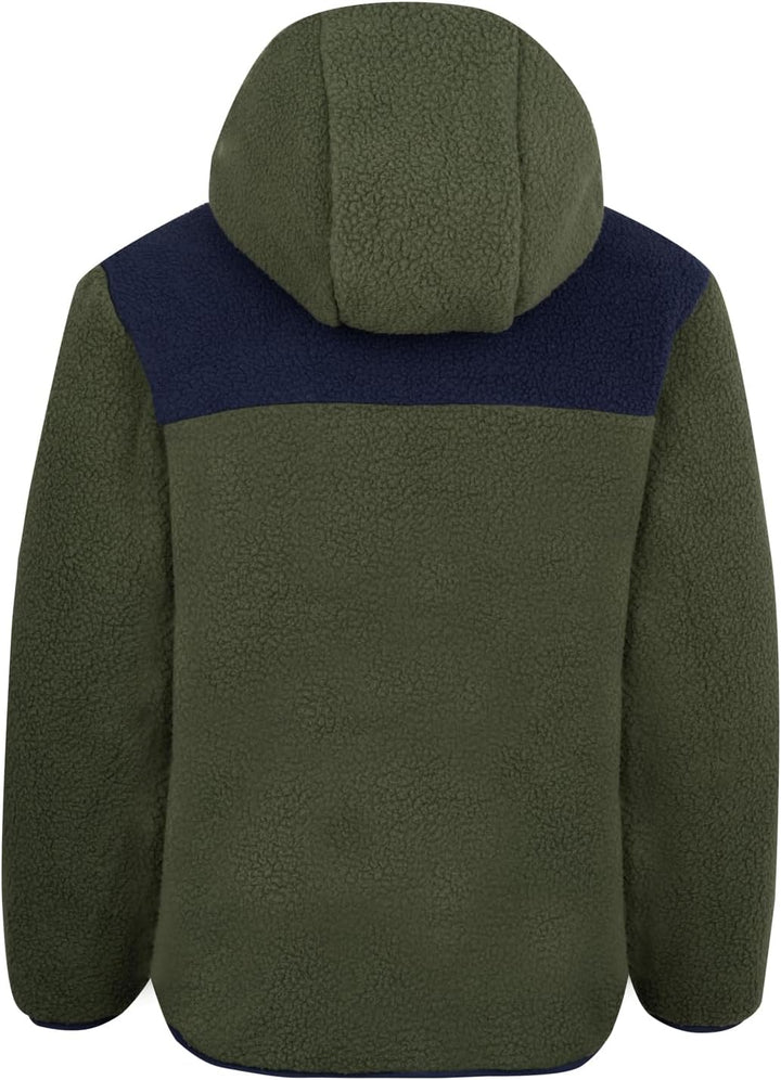 Trollkids Kids Sandvika Turnover Jacket Ivy/Navy 98, Ivy/Navy 98