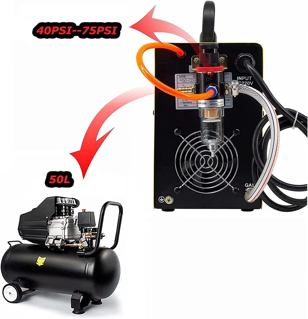 SUSEMSE CUT 60 IGBT Plasmaschneider mit 60 Ampere High Frequency 220V plasma cutter maschine bis 18m