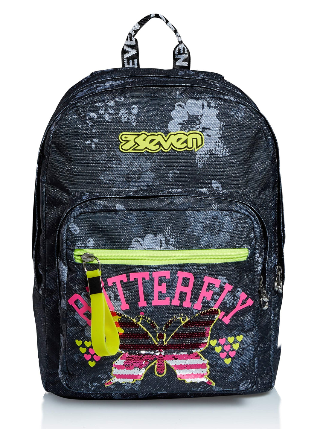 RUCKSACK EXTRA FIT SEVEN FLYING DREAMS Backpack für Schule, Uni & Freizeit, Geräumige Schultasche fü