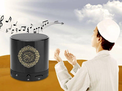 Hitopin Koran-Lautsprecher MP3-Player, Digitaler Koran-Lautsprecher, Koran-Übersetzer, Tragbarer Kor