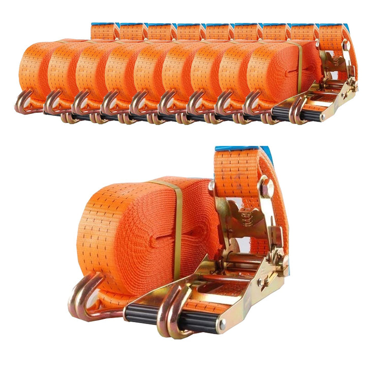 10x Profi Ratschen Spanngurt Zurrgurt 10m 4t 4to 4000kg Set TÜV/GS