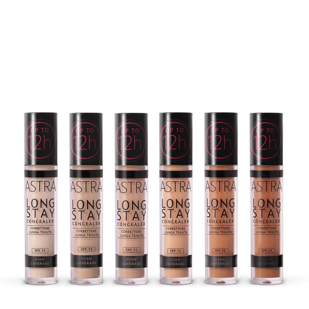Long Stay Concealer 4,5 ml - Astra 03 Almond 1 stück (1er Pack) Mandelfarben, 1 stück (1er Pack) Man