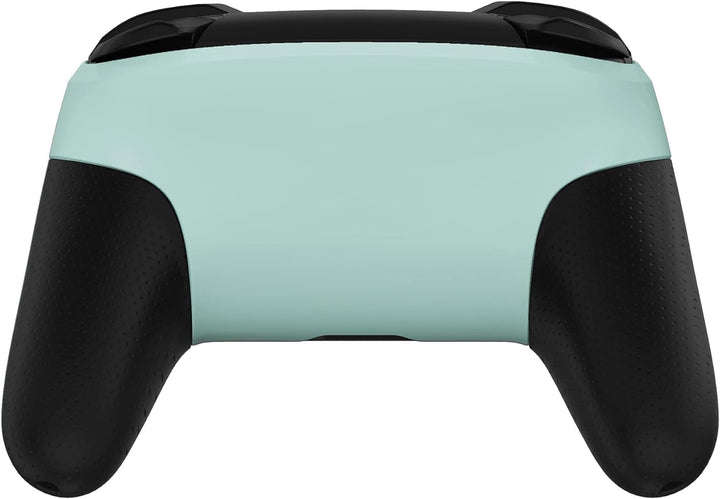 eXtremeRate Ersatz Grips Case Cover kompatibel mit Nintendo Switch Pro Controller, Custom Matt Front