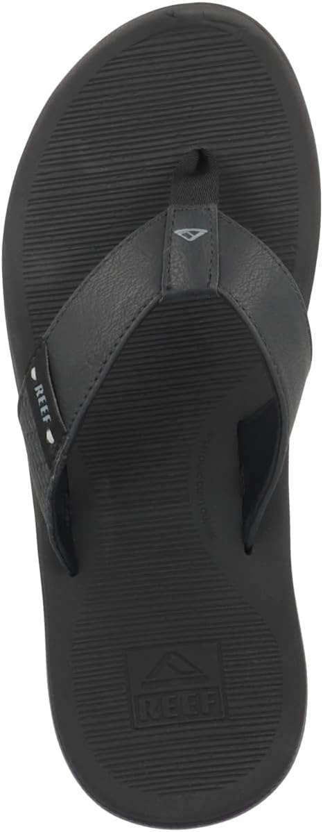 Reef Herren Santa Ana Sandale 43 EU All Black, 43 EU All Black