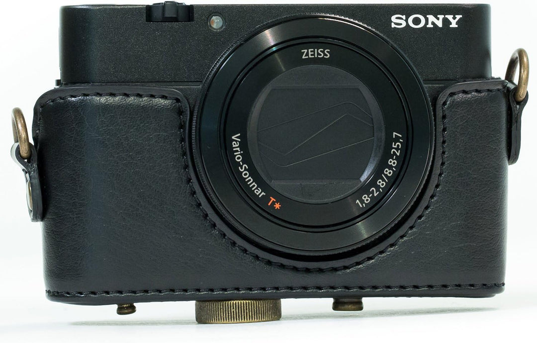 MegaGear MG596 Sony Cyber-shot DSC-HX99, DSC-HX95, DSC-HX90V, DSC-HX80 Ever Ready Leder Kameratasche