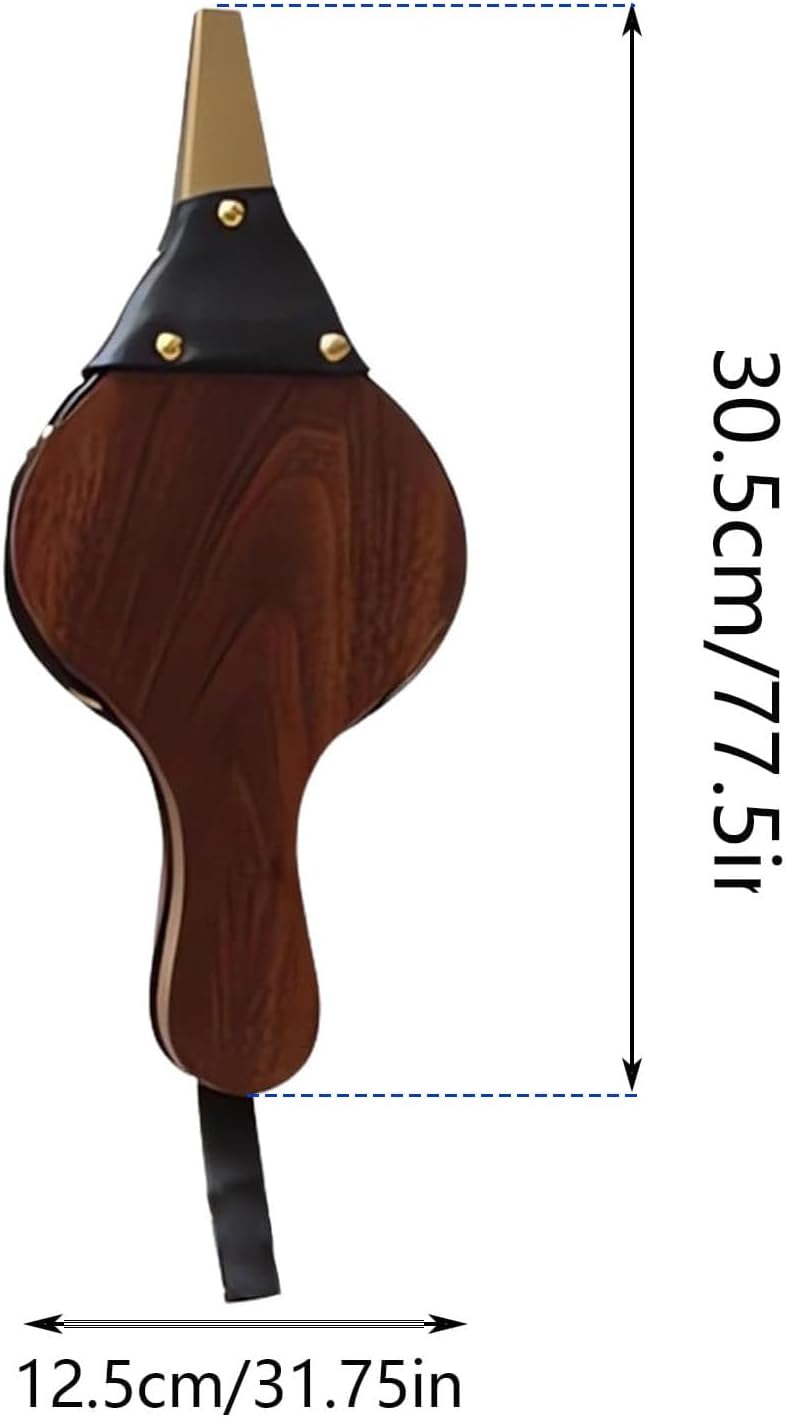 Blasebalg Kamin, Kamin Grillgebläse, Grosser Blasbalg Aus Holz, Grillblasebalg Grillgebläse, Verwend