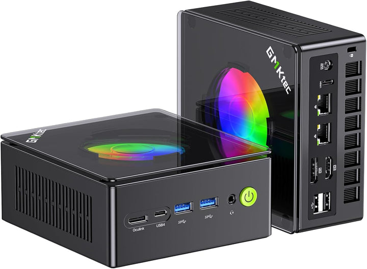 GMKtec K11 Mini PC Gaming Ryzen 9 8945HS 32GB DDR5 RAM 512 GB SSD (8C/16T, bis zu 5,2 GHz) Mini Desk