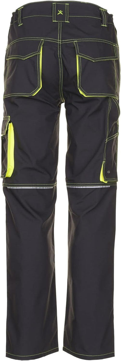 Planam Basalt Herren Neon Bundhose anthrazit gelb Modell 6220 Grösse 27