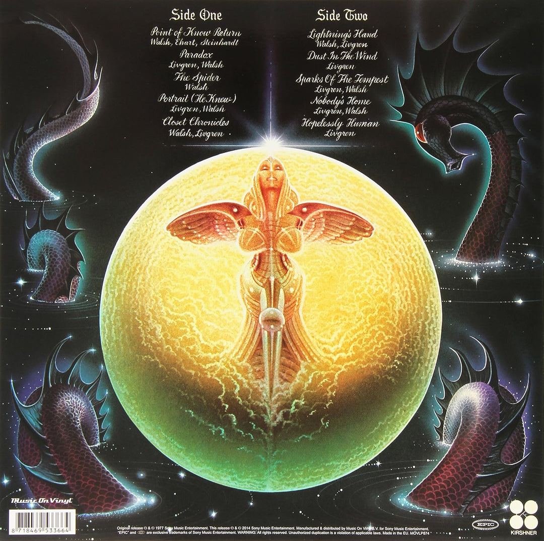 Point of Know Return, Vinyl