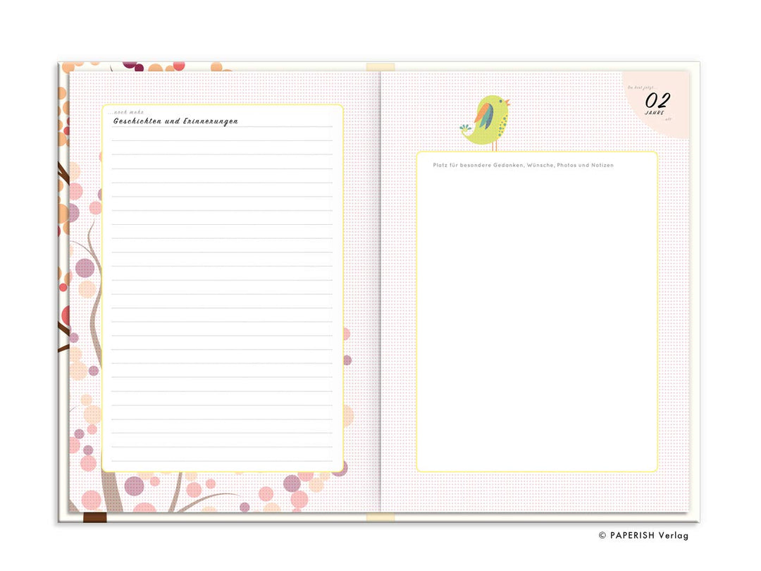 DEIN LEBEN IN EINEM BUCH (beige): Erinnerungsbuch Baby zur Geburt für 18 unvergessliche Jahre - Baby