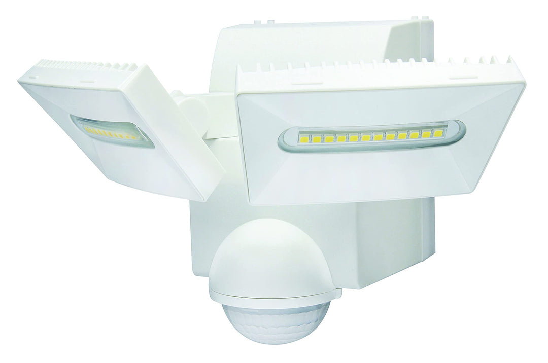 IQ Group Batterie LED Strahler, Moderne Aussenleuchte mit 180 Grad Bewegungsmelder, Lampe IP44 für A