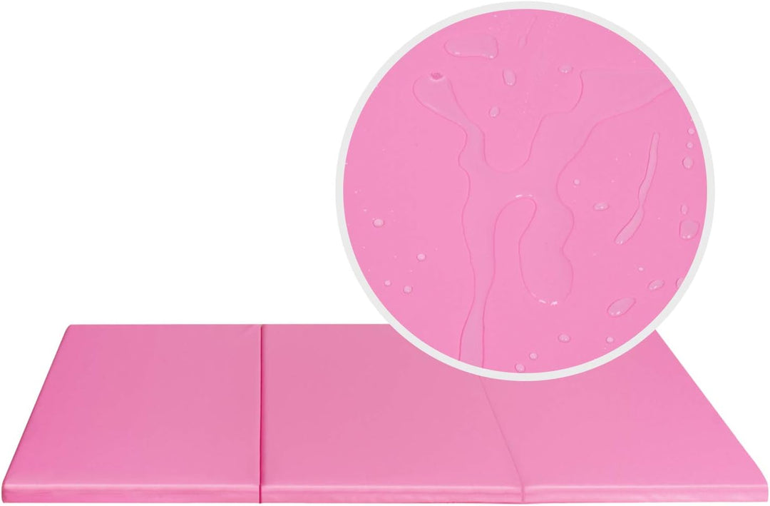 CCLIFE Turnmatte Weichbodenmatte 180x60x5cm Kinder Klappbare für Zuhause Fitnessmatte Gymnastikmatte