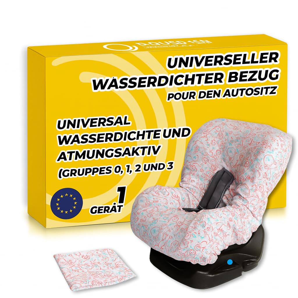 Universal-Bezug für Autositz, wasserdicht, atmungsaktiv – Bezug für Babys, Autositze, Universal-Bezu