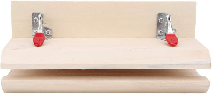 Leder Nähpferd Klemme, Lederhandwerk Handnähpferd Verbesserte Holz Tischklemme für Lederhandwerk Näh