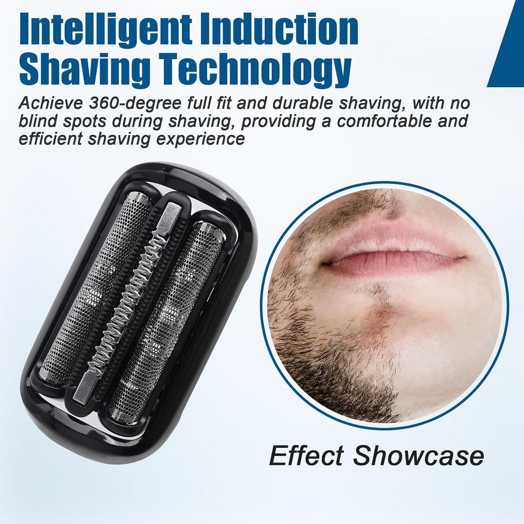 Series 5/6 Scherkopf 53B Ersatzrasierkopf Kompatibel mit Series 5/6 Männer Rasierer Scherkopf Rasier