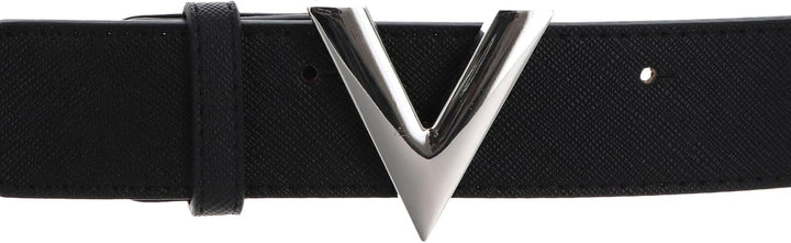 VALENTINO Belt W100 Nero / Argento - kürzbar