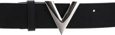 VALENTINO Belt W100 Nero / Argento - kürzbar
