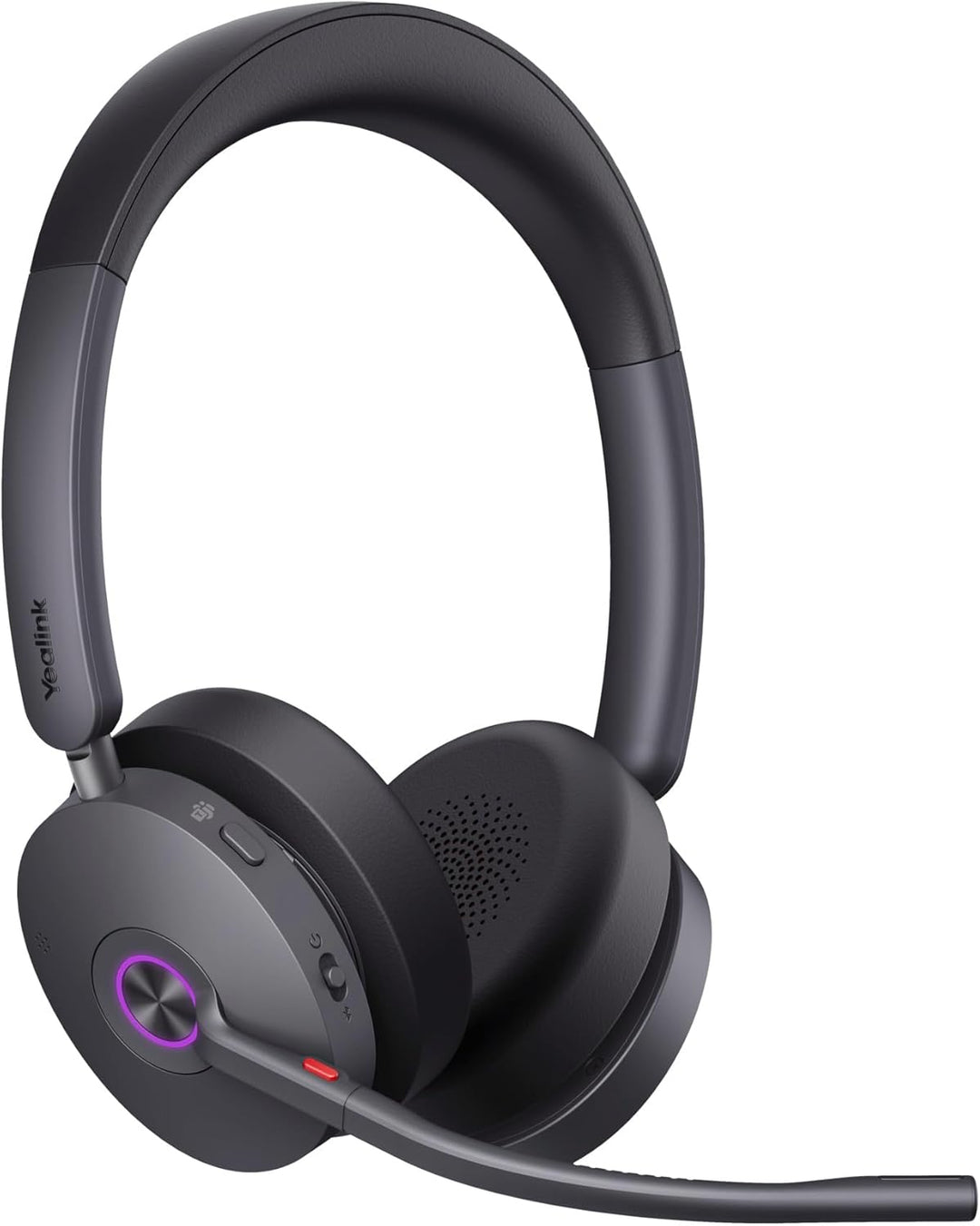 Yealink WH68 DECT & Bluetooth kabelloses Dual Headset | Microsoft Teams Zertifiziert | mit Dongle