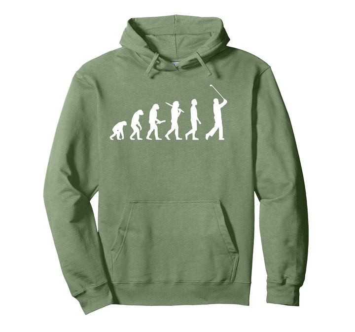 Golf Evolution Geschenk für Golfer & Golfspieler Pullover Hoodie