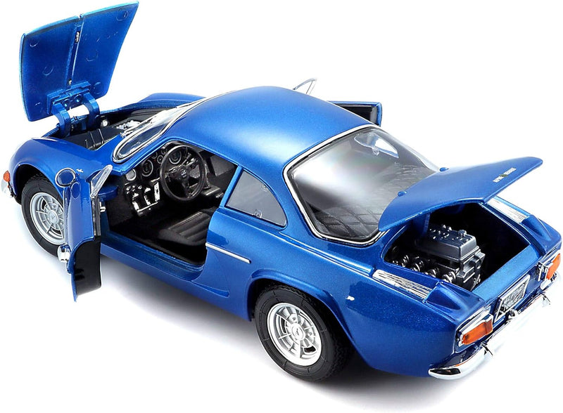 Maisto France - Alpine Renault A110 Stradale -Massstab 1:18, M31750, Blau