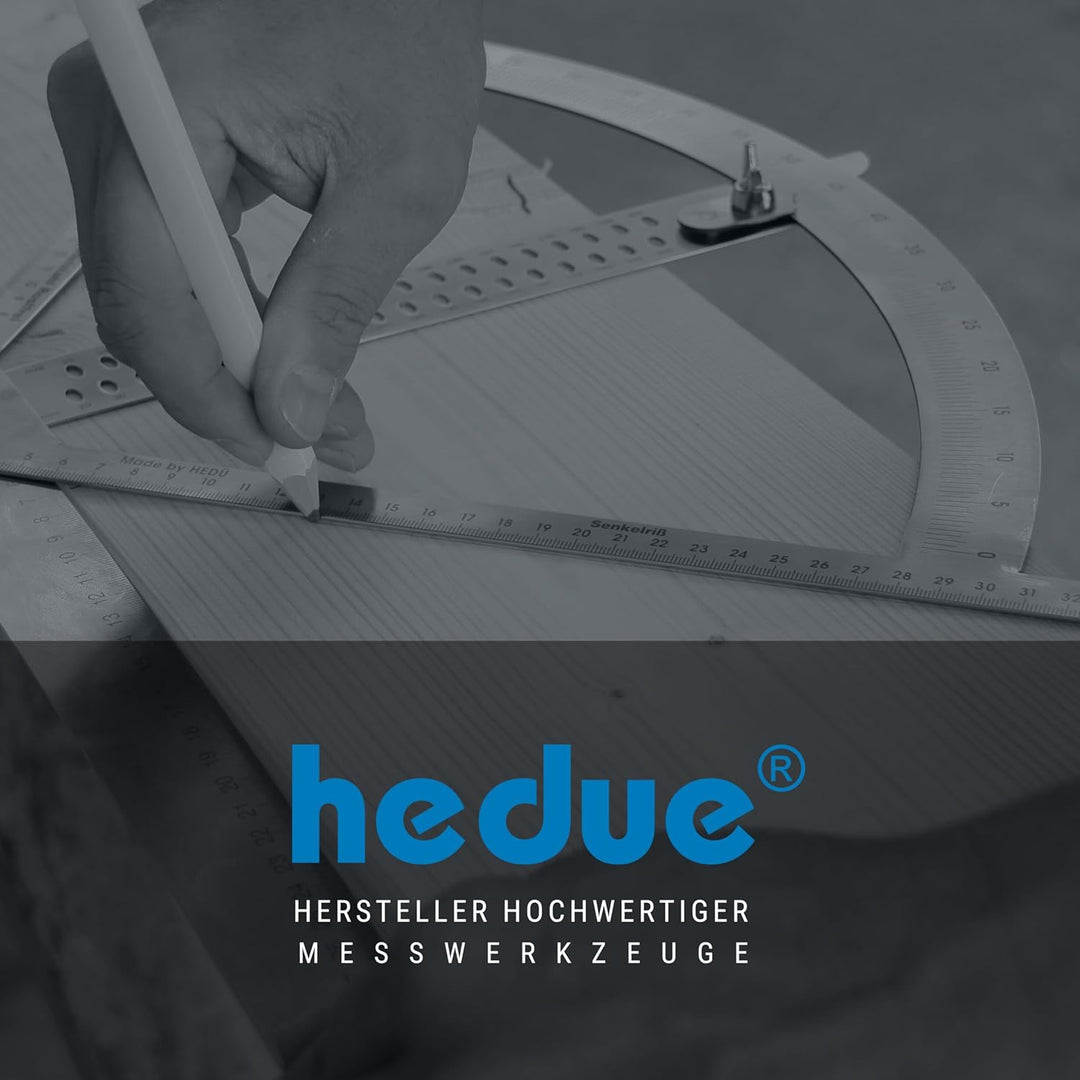 hedue® Linienlaser L1 - Roter Kreuzlinienlaser mit magnetischer Halterung (Multifunktions-Adapter),