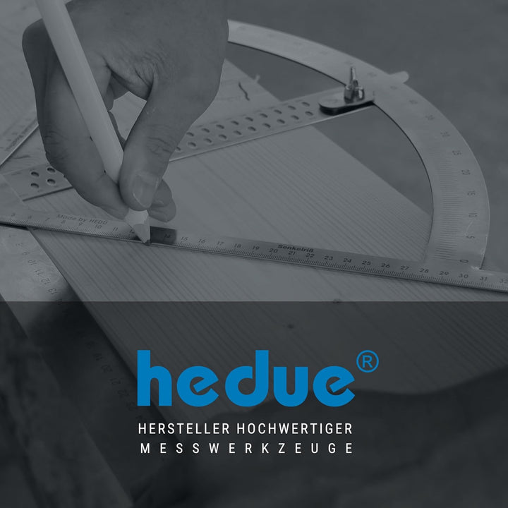 hedue® Linienlaser L1 - Roter Kreuzlinienlaser mit magnetischer Halterung (Multifunktions-Adapter),