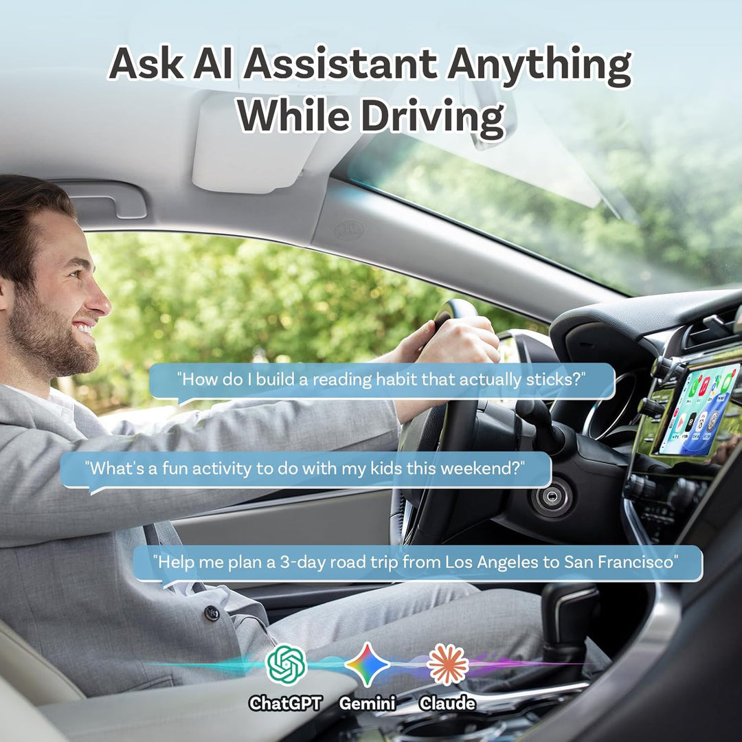 2026 Ottocast Mini Nova, Kabelloser CarPlay & Android Auto Adapter, Plug & Play USB, Automatische Ve