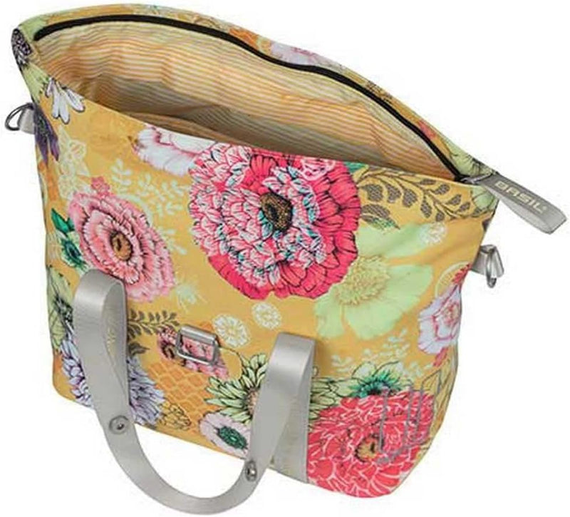 Basil B.V. Basil Bicycle Handbag Bloom Field MIK 29x15x28,5cm Honey Yellow, 29x15x28,5cm Honey Yello