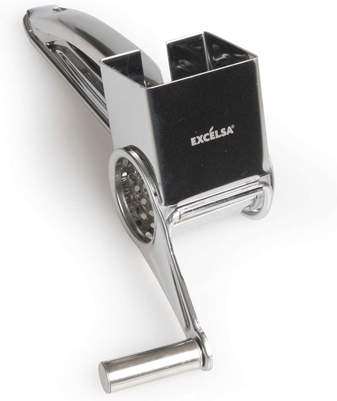 Excelsa PRO Cuisine Käsereibe, Stahl, Silber