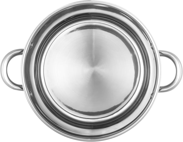 Russell Hobbs Classic Collection 26 cm Suppentopf – Kochtopf aus Edelstahl, gehärteter Glasdeckel mi