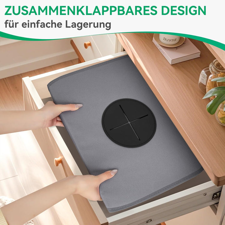 WOWLIVE Pfandflaschen Sammelbehälter,110L Flaschensammler Leergut mit Deckel &amp; 2 Tragetasche,Flasche