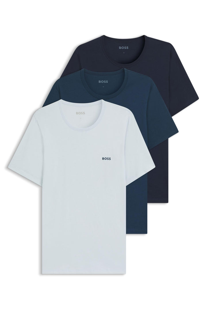 BOSS Herren Tshirtrn 3p Classic 10267939 0 Underwear_T_Shirt (1er Pack) XXL Open Miscellaneous, XXL