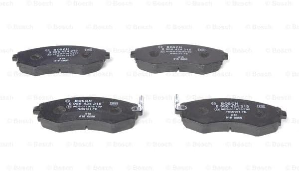 Bosch BP098 Bremsbeläge - Vorderachse - ECE-R90 Zertifizierung - vier Bremsbeläge pro Set