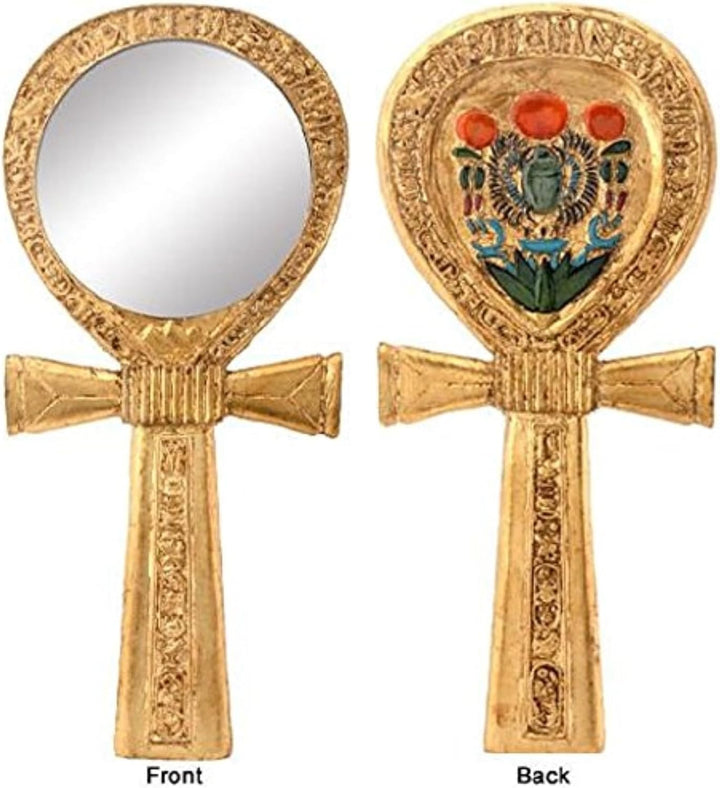 Ankh Ägyptischer Spiegel Sammlerstück Ägypten Gott religiöse Symbol Figur