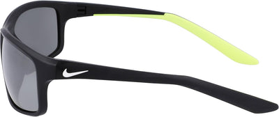 NIKE Unisex Adrenaline 22 Dv2372 Sonnenbrille, Schwarz/Silber Blitz, 64 cm