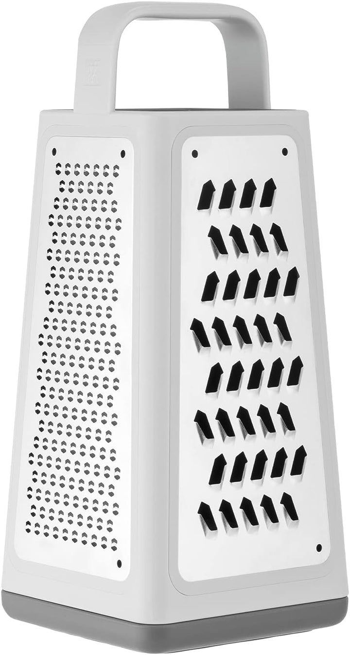 ZWILLING Z-Cut Vierkantreibe, Multifunktional, Edelstahlklinge, Kunststoffgehäuse, Zwei-Wege-Reibtec