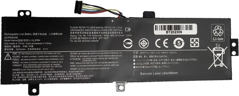 L15L2PB4 L15M2PB5 L15M2PB3 L15L2PB5 L15C2PB3 L15C2PB7 Laptop Batterie Ersatz für Lenovo IdeaPad 510-