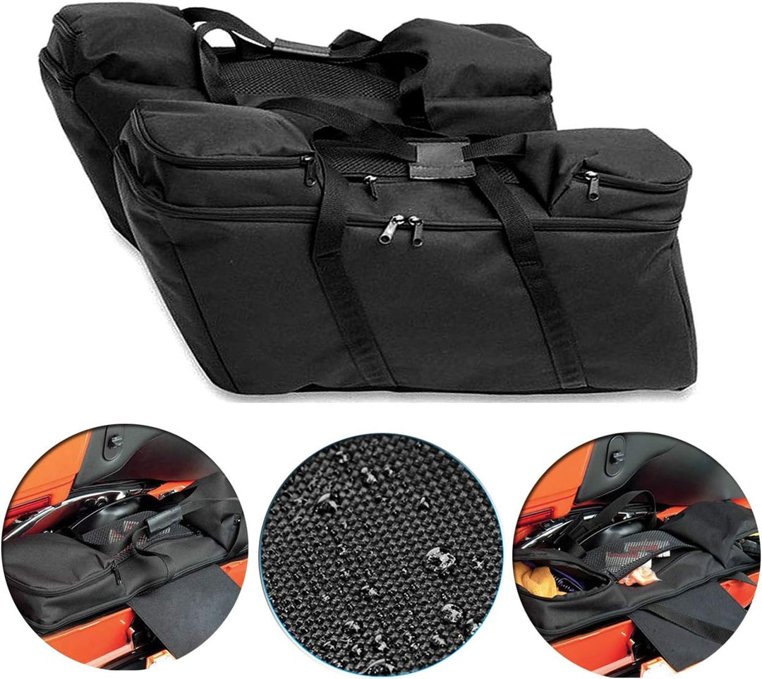 HCmotorku Motorrad Satteltasche Liner Aufbewahrungstasche Gepäcktasche passend für Harley Touring Ro