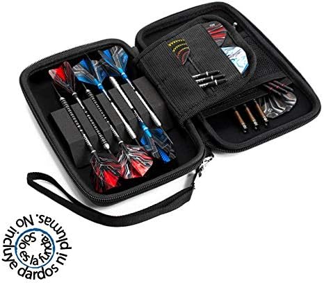 Harrows Darttasche Blaze Pro 6 | Dart Case Dartshalter I Darts Case fasst 6 Darts | für 6 Dartpfeile