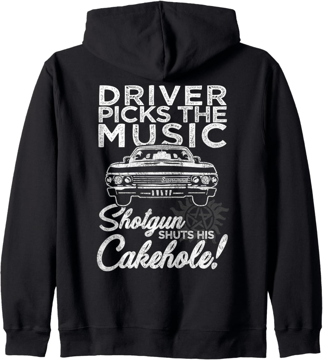 Supernatural Driver Picks Music Kapuzenjacke