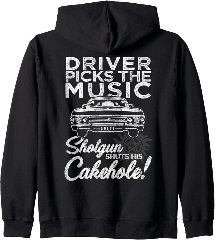 Supernatural Driver Picks Music Kapuzenjacke